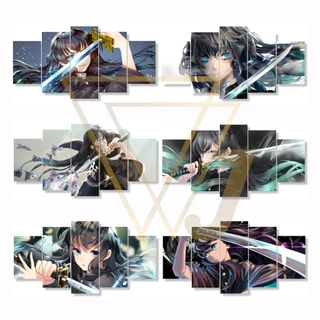 Quadro Decorativo Excelente Qualidade Demon Slayer: Kimetsu no Yaiba Muichiro Tokito Pilar da Nevoa Top