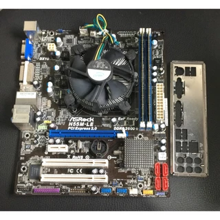 Kit Placa Mãe Asrock H55m-le