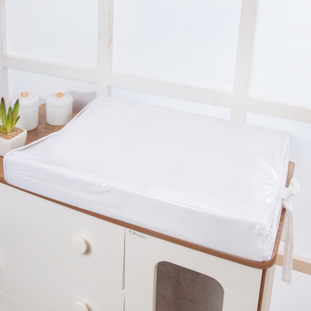 Trocador Anatômico para Bebês Basic Branco