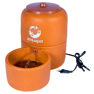 Fonte Bebedouro Pet Gato E Cães Com Vela + Bomba 2,5 Litros