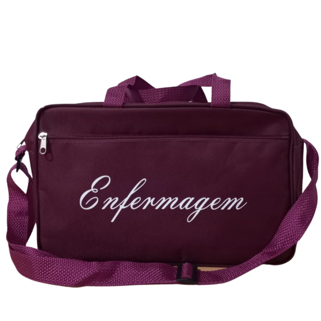 Bolsa para Enfermagem com Alça de Mão e Ombro Cores Variadas | Shopee ...