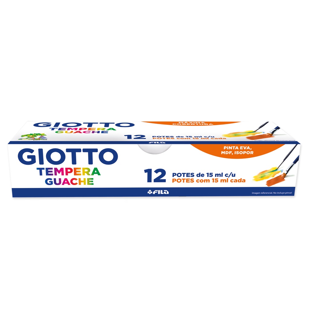 Giotto Decor glitter - colla glitter in colori assortiti - confezione da 50