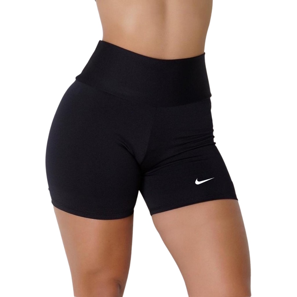 Short feminino roupas femininas leggings suplex curto liso