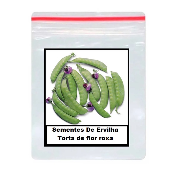 100 Sementes De Ervilha Torta de flor roxa | Shopee Brasil