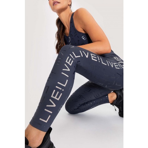 Calça Legging Fuso Live! Fearless Cintura Alta Feminina