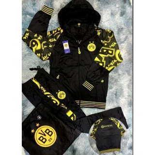 Conjunto Agasalho Time Europeu Borussia Dortmund Lançamento