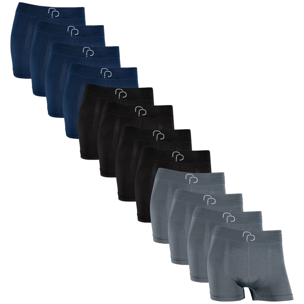 Boxer Slip Microfibra Compressione Senza Cuciture - 3, 6 O 12 Pezzi, Taglia Unica (28-40 Pollici), Motivo Lucertola - Foto 9