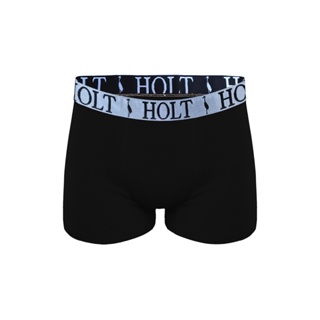 Cueca Boxer Masculina Lisa Microfibra Elástico Largo