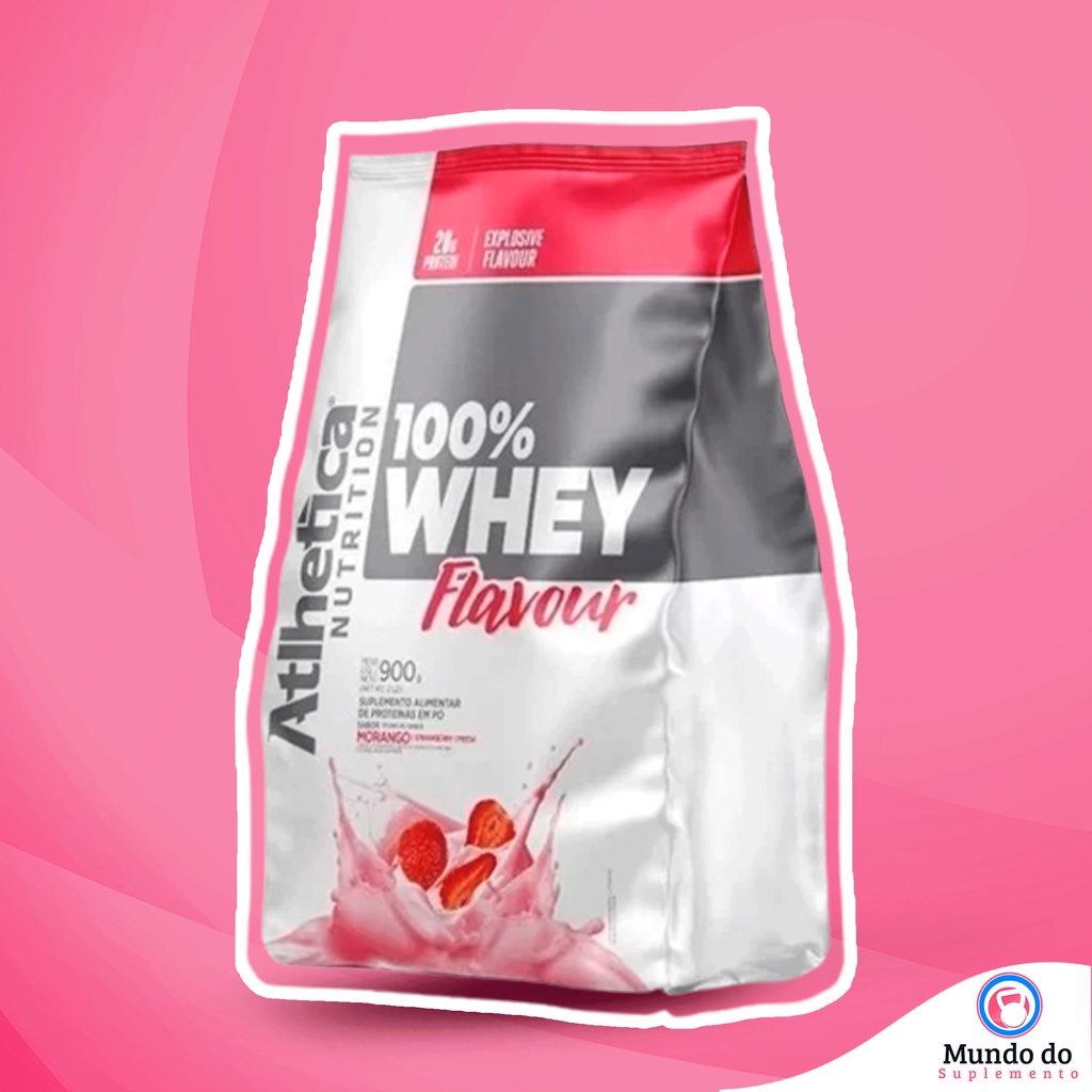 Whey 100% Atlhetica Refil 900g – Melhor opção ao Best Whey