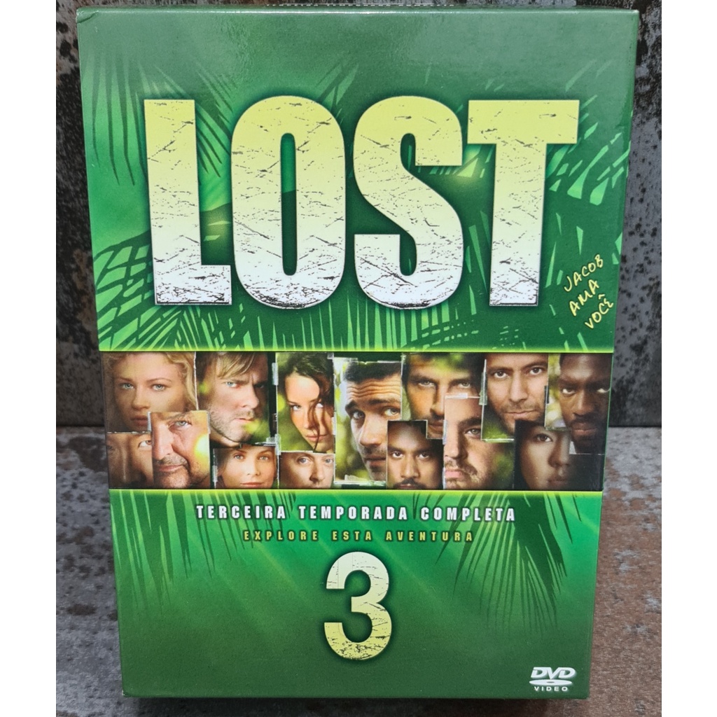 DVD lost 3ª Temporada (dublado) | Shopee Brasil