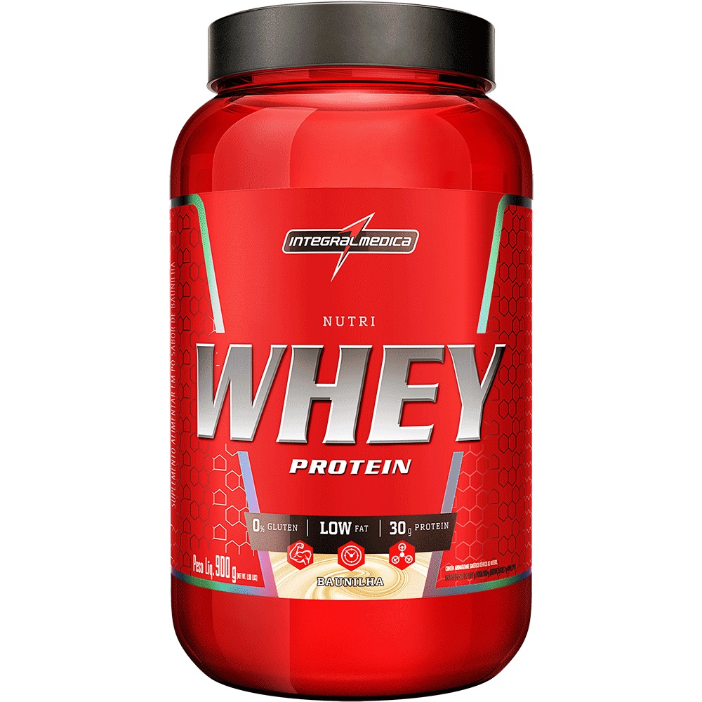 Whey Protein Nutri IntegralMedica 907g Whey Hipercalorico