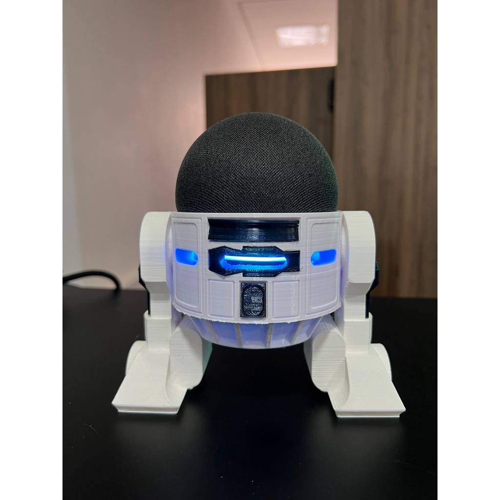 Suporte para Alexa echo dot 4 - R2D2 - STAR WARS