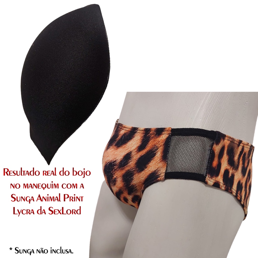 Bojo de Cueca Enchimento Genital Frontal para Homens uso com Cueca e ...