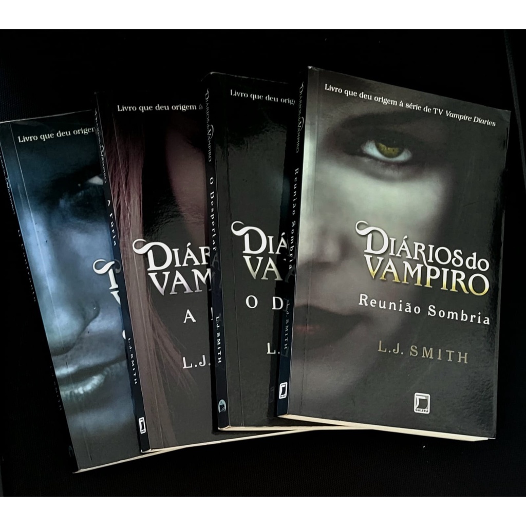 Kit Coleção Diários do Vampiro - L. J. Smith C/4 Livros (marcas