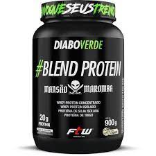 Whey Protein Blend Diabo Verde Mansão Maromba 900g FTW Toguro 4u