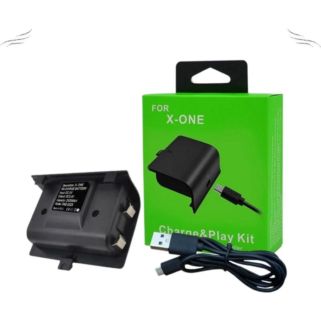 Bateria Recarregável Para Xbox One Com Cabo Shopee Brasil