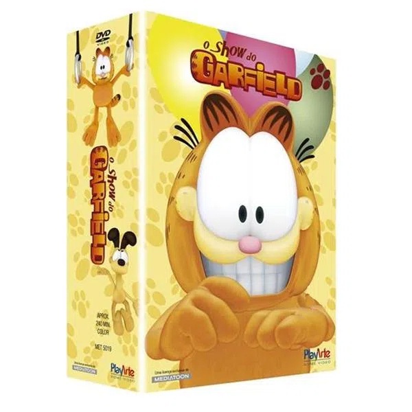 DVD O Show Do Garfield Box 1 Vol. 1 - 4 Original Lacrado | Shopee Brasil