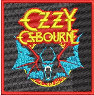 patch bordado ozzy osborne termocolante