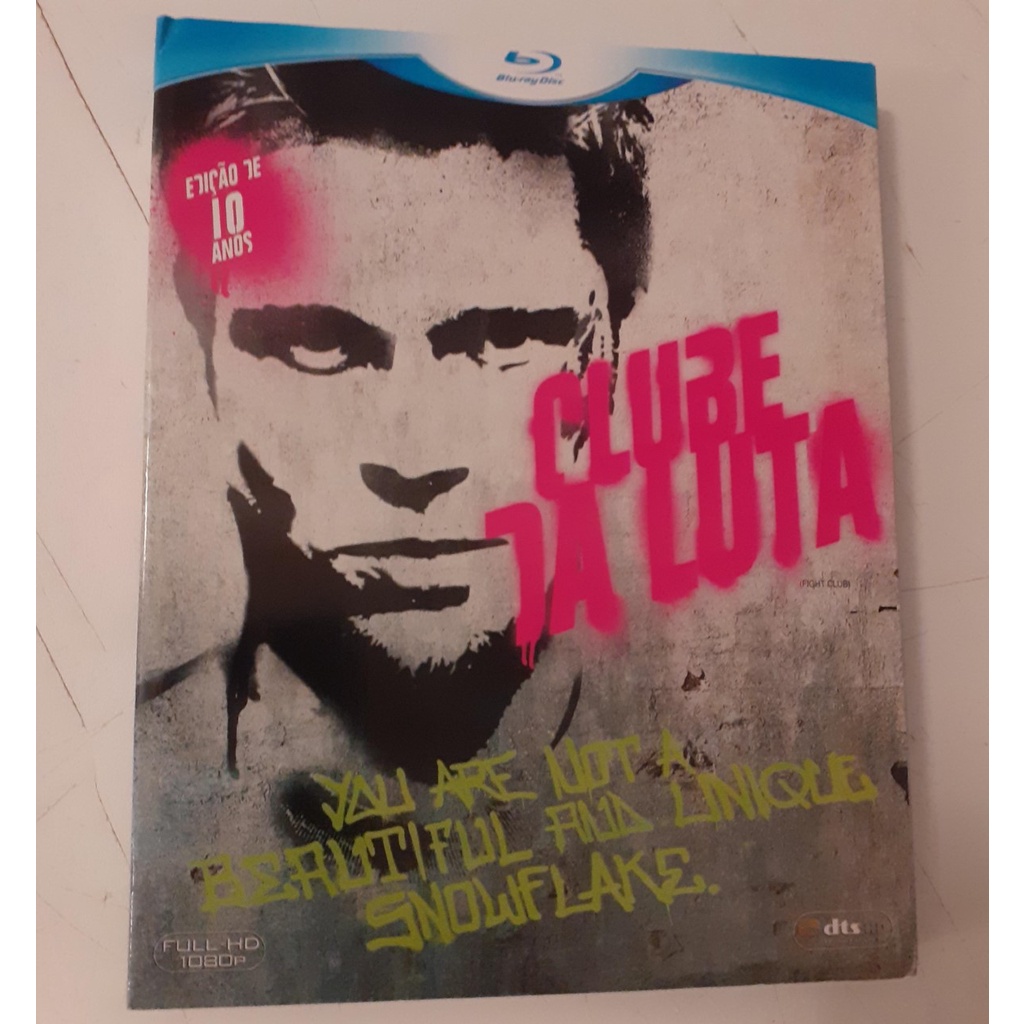 CLUBE DA LUTA (COM LUVA) - Blu-ray