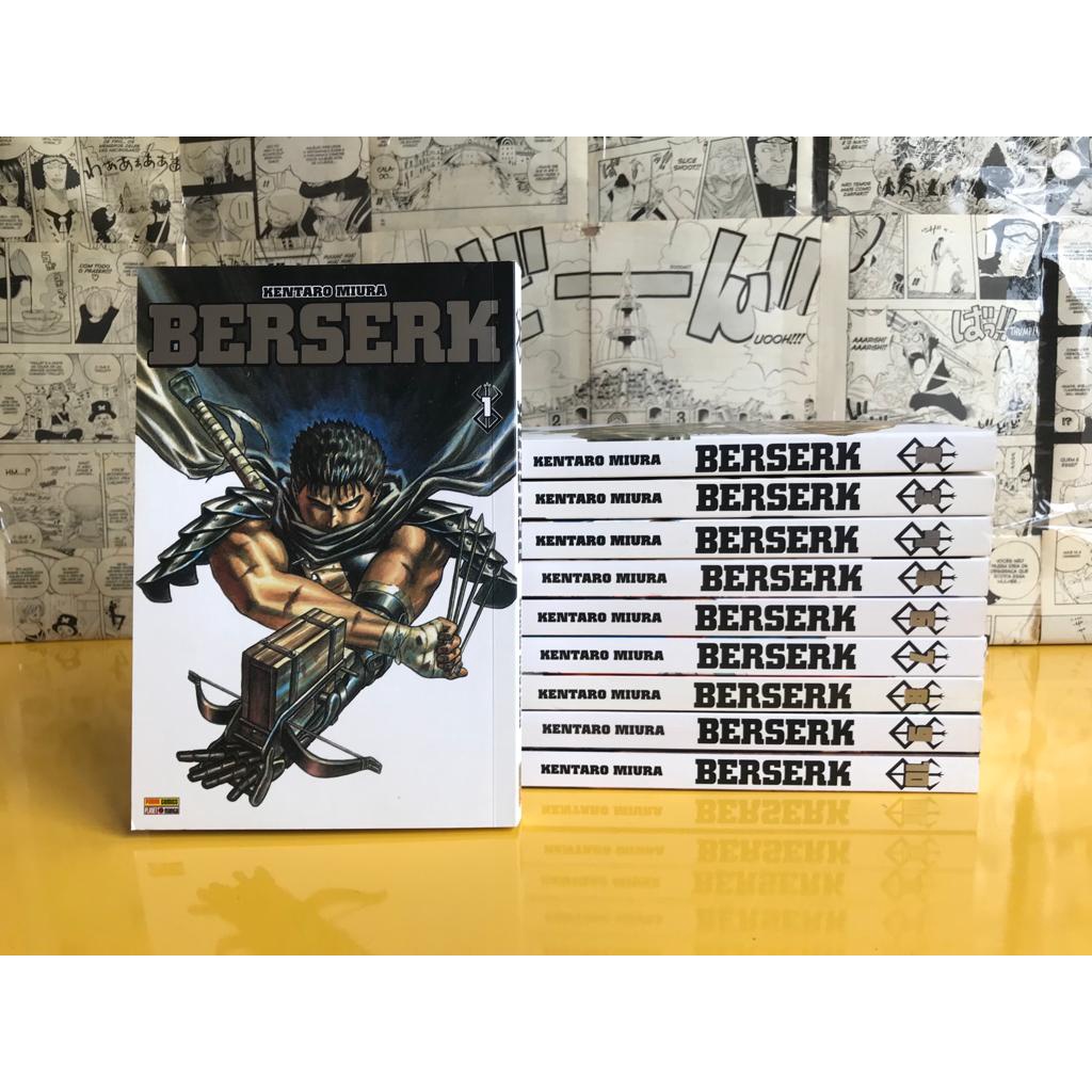 Mangá Berserk - Vols. 01 ao 40 - Edição de Luxo - LEIA A DESCRIÇÃO!