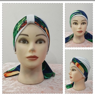 Esquirla 4 Peças Masculino Turbante Quimio Boné Durag Gorro para