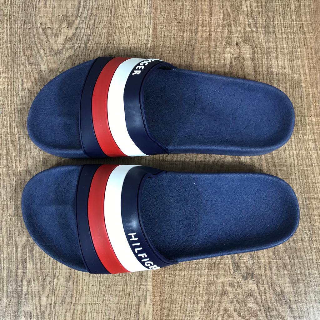 Chinelo Slide TH Azul Marinho | Shopee Brasil