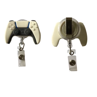 Porta Crachá Retrátil Personalizado Controle Jogos