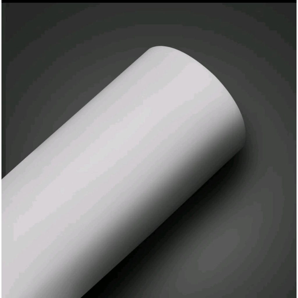 Rolo Bobina Rolo De Adesivo Vinil Branco Fosco Jato De Tinta 21cm x 18m ...