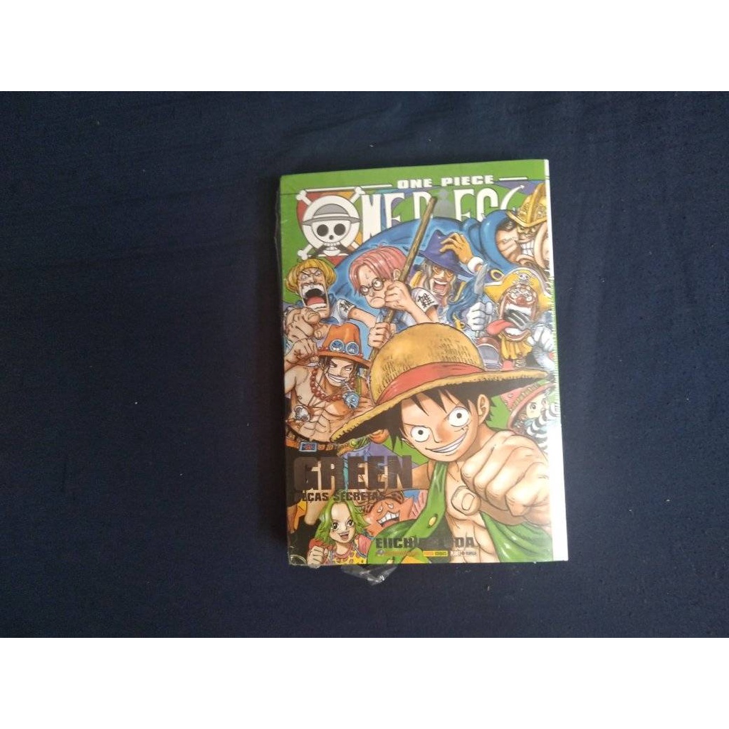 One Piece Databook Green Shopee Brasil