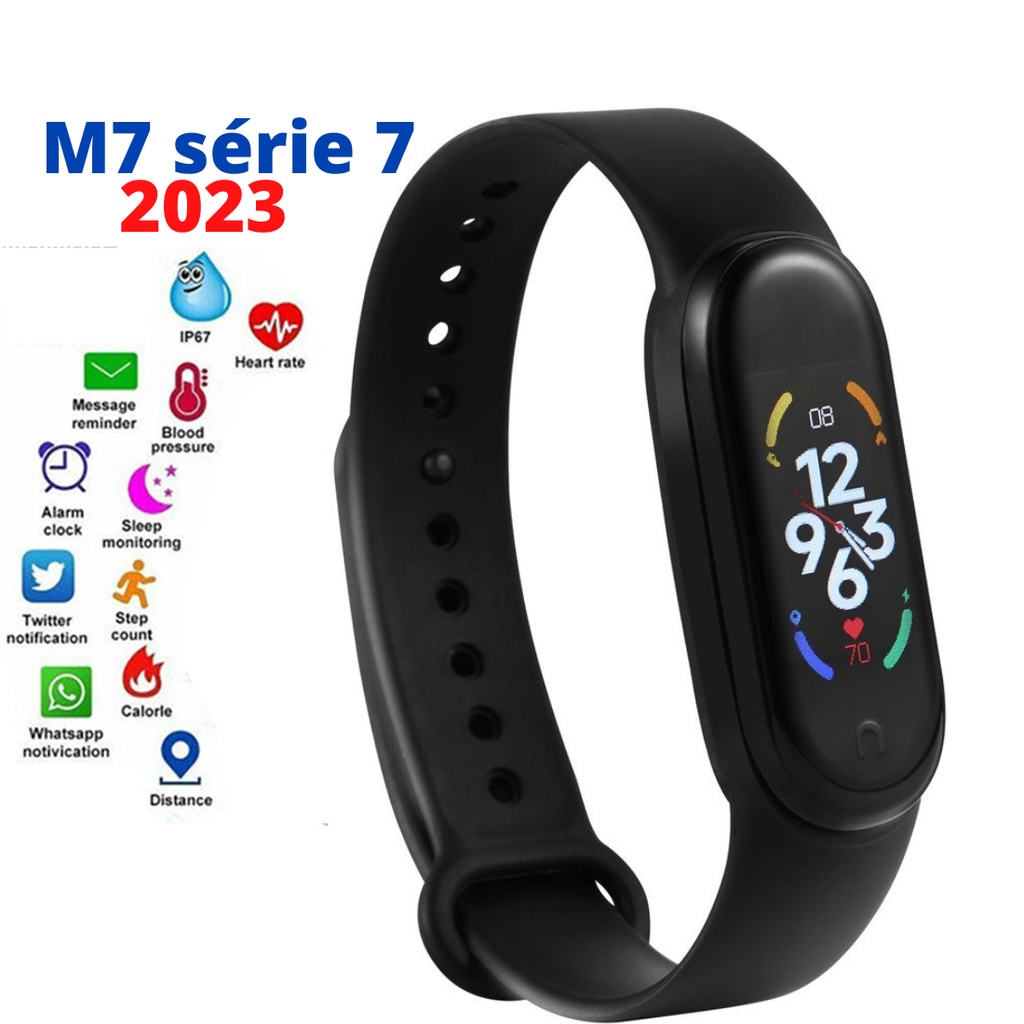 APP) Relógio Inteligente Smartband M3 Monitor Cardíaco Relogio Azul em  Promoção no Oferta Esperta