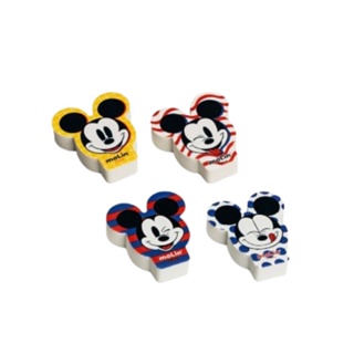 Blister c/ 2 Borracha Escolar Mickey Mouse - Sortido - Molin - Volta as Aulas