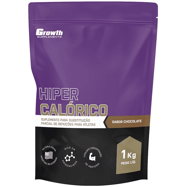 Hipercalórico Growth - 1kg - Growth Supplements | Shopee Brasil