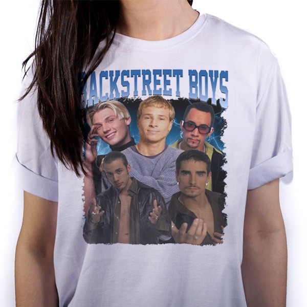 Camiseta Algodao Backstreet Boys Retro 90´s Vintage Bsb Musica