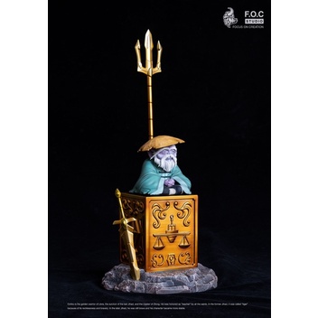 OLD DOHKO / MESTRE ANCIÃO 1/6 - FOC STUDIO Estátua Resina / Saint Seiya - Importada PRONTA ENTREGA