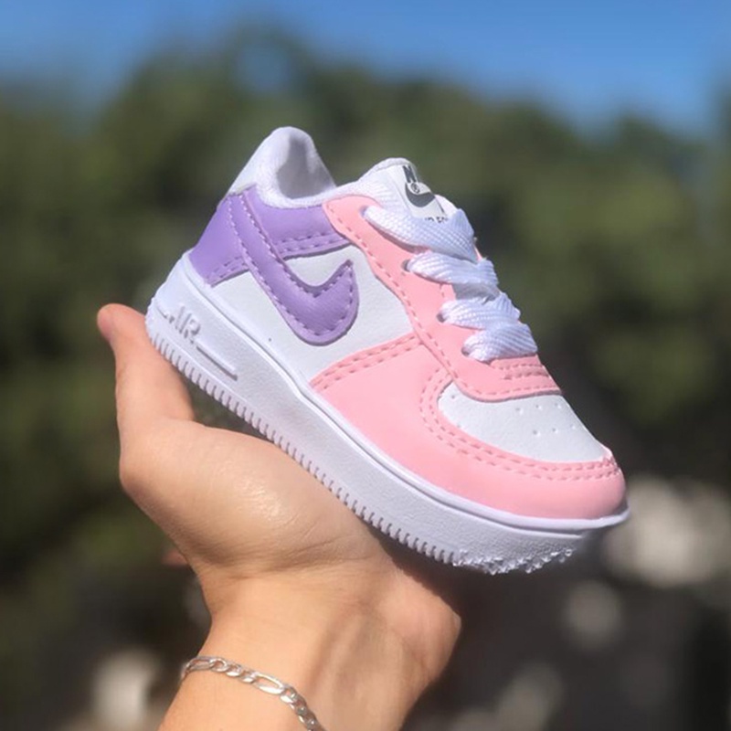 Tênis Infantil Ortopasso Force One Menina Rosa