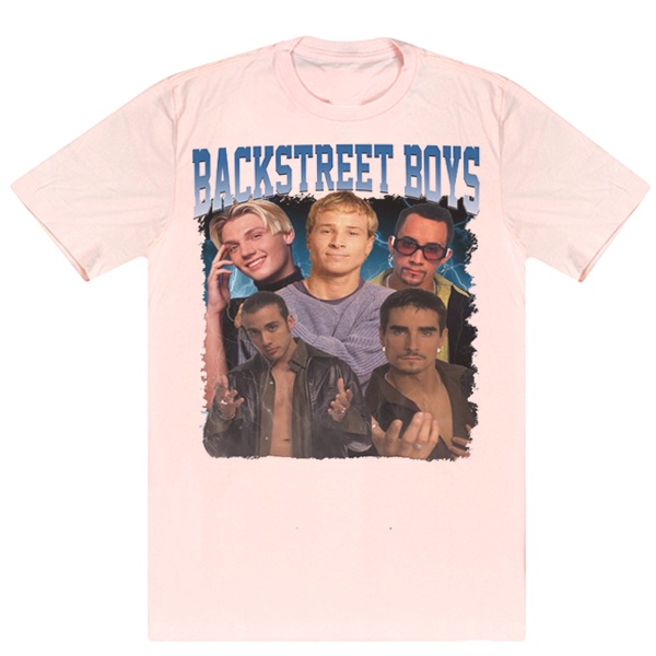 backstreet boys ヴィンテージ tシャツ 90s Camiseta Algodao Backstreet Boys Retro 90´s Vintage Bsb Musica