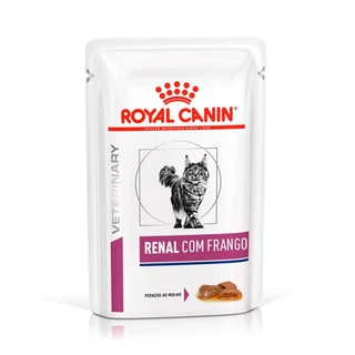 Ração Úmida Sachê Royal Canin Veterinary Diet Renal Gatos Adultos 85g