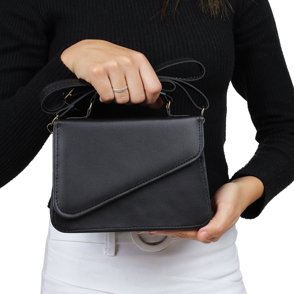 Bolsa Feminina Preta Mini Bag Clutch Super Promoção