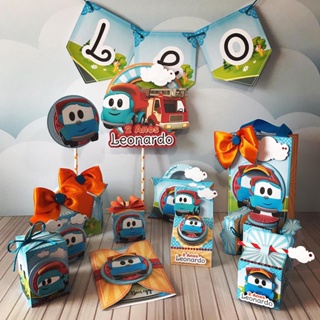 Léo o Caminhão e sua turma, brinquedos disponíveis em nossa loja virtual  Shopee Impresso em 3D em plástico biodegradável tipo PLA, pintura e  acabamento, By 3D Soluções e Decoração