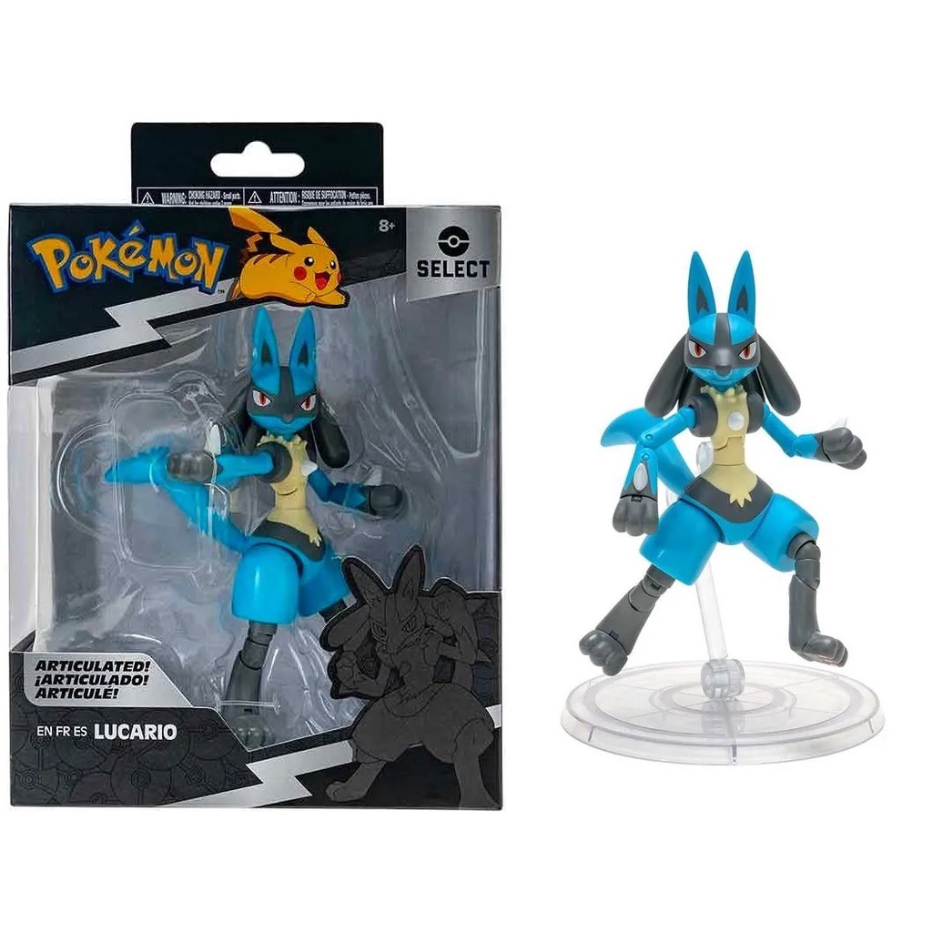 Boneco Pokémon Super Articulado - Pokemon Select - 15 cm
