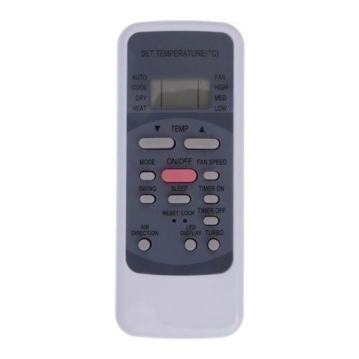 9020 Controle para Ar Condicionado Split Midea Elgin Electrolux R51M/E R51/E R51C Trane