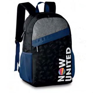 Mochila Juvenil Escolar Now United Masculino e Feminino Tie Dye Com Repartição Para Notebook