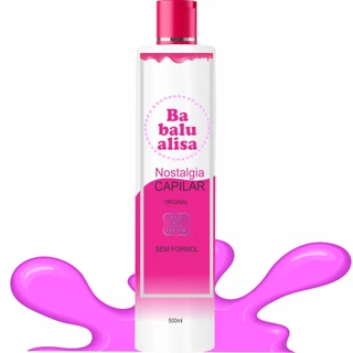 Babalu Alisa Nostalgia Capilar Realinhamento Sem Formol orgânica