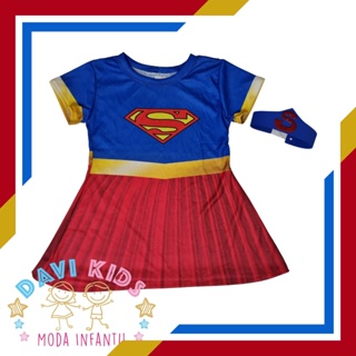 Kit Fantasia Super Heroína Maravilha Infantil G - CEPEL MOBILE