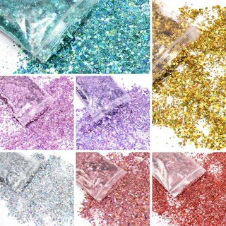 Glitter Flocado 10g especial para Artesanato, Resina, Nail Art, Balões, Decoração, Papelaria