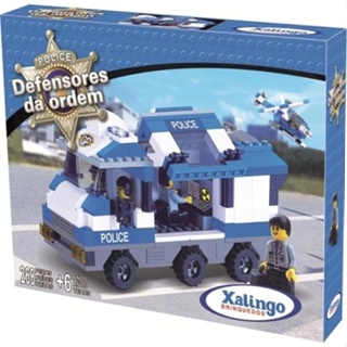 Brinquedo para Montar Bombeiro Ultra Caminhão 807 Peças Xalingo