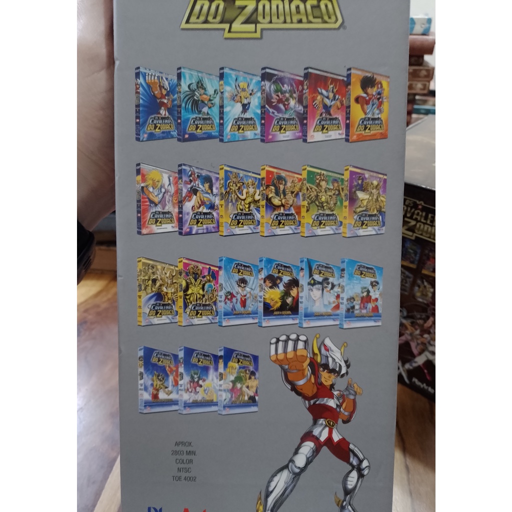 DVD | Box Os Cavaleiros do Zodíaco: Saga Clássica Completa
