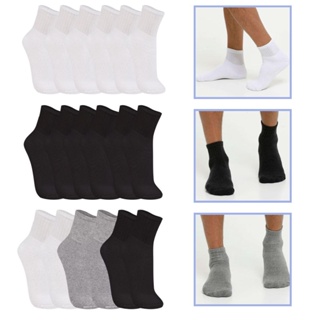 Kit 6 Pares de Meias Masculina e Feminina Cano Médio Esportiva Algodão Trifil
