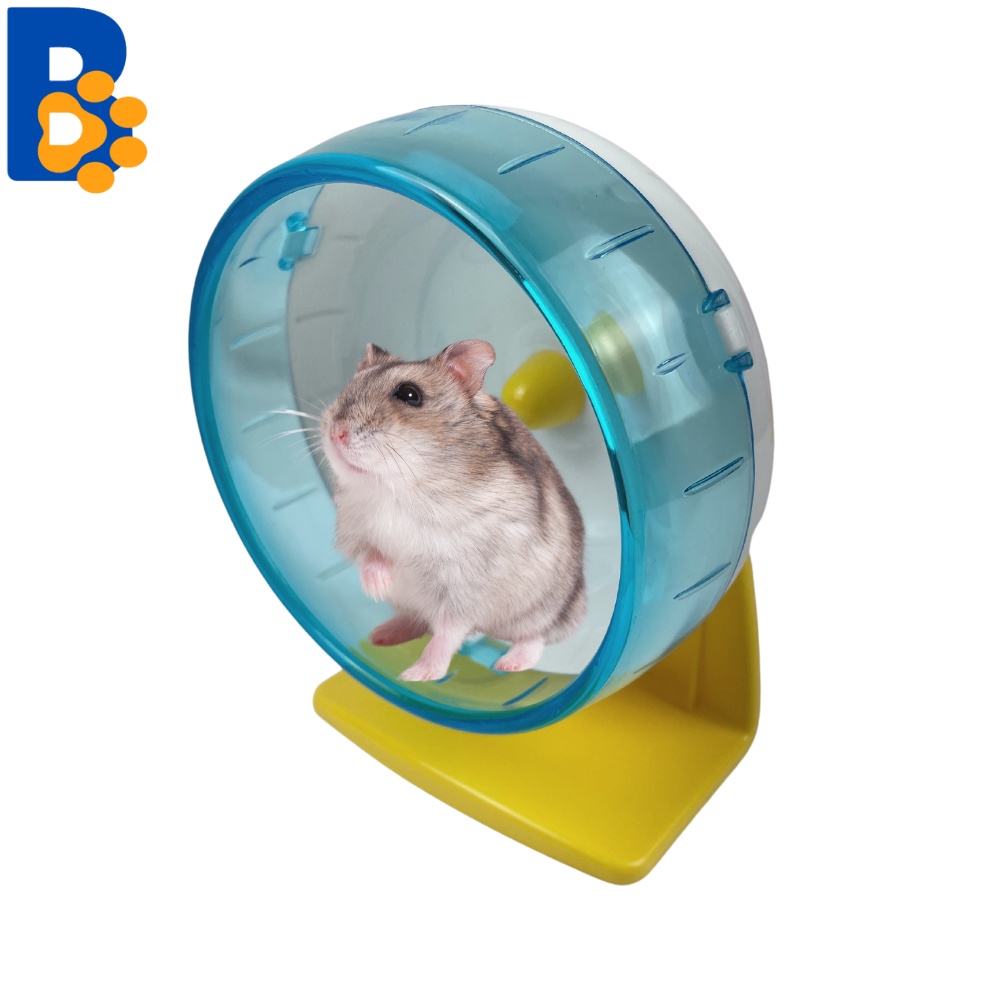 Roda de Exercício Brinquedo Gaiola para Hamster Roedores Grande - Azul ...