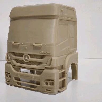 Cabine 3D Mercedes Axor escala 1.32